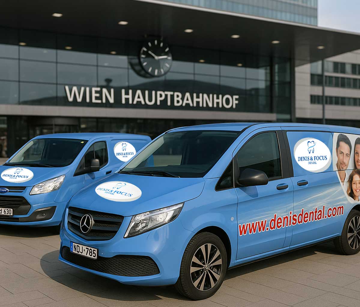 Wie erreichen Sie unsere Zahnklinik von Wien und Umgebung aus ganz einfach?